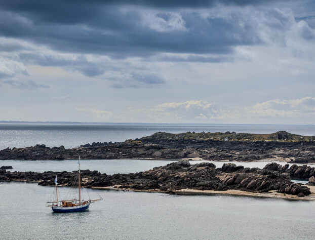 Le Charles Marie en mer